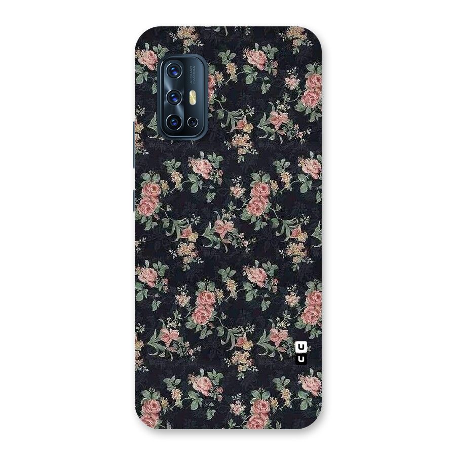 Bloom Black Back Case for Vivo V17