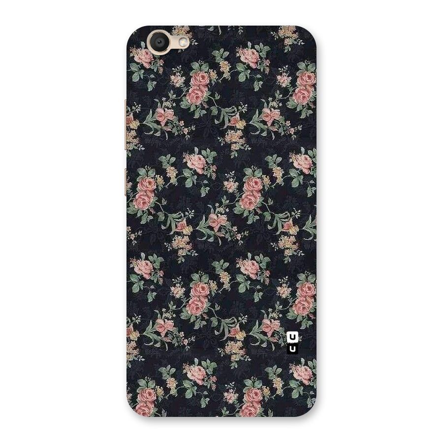 Bloom Black Back Case for Vivo V5