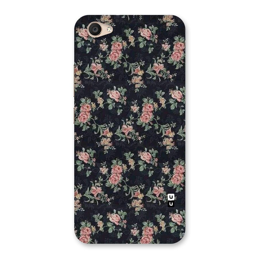 Bloom Black Back Case for Vivo V5 Plus