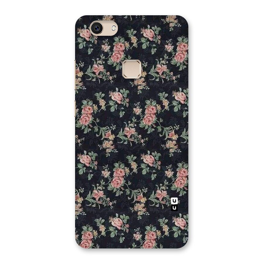Bloom Black Back Case for Vivo V7