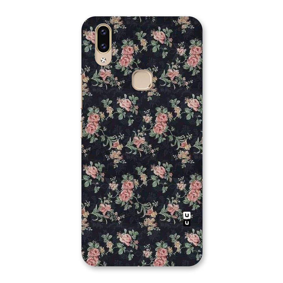 Bloom Black Back Case for Vivo V9 Youth