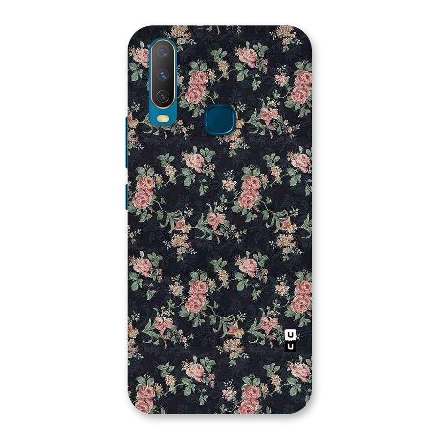Bloom Black Back Case for Vivo Y17
