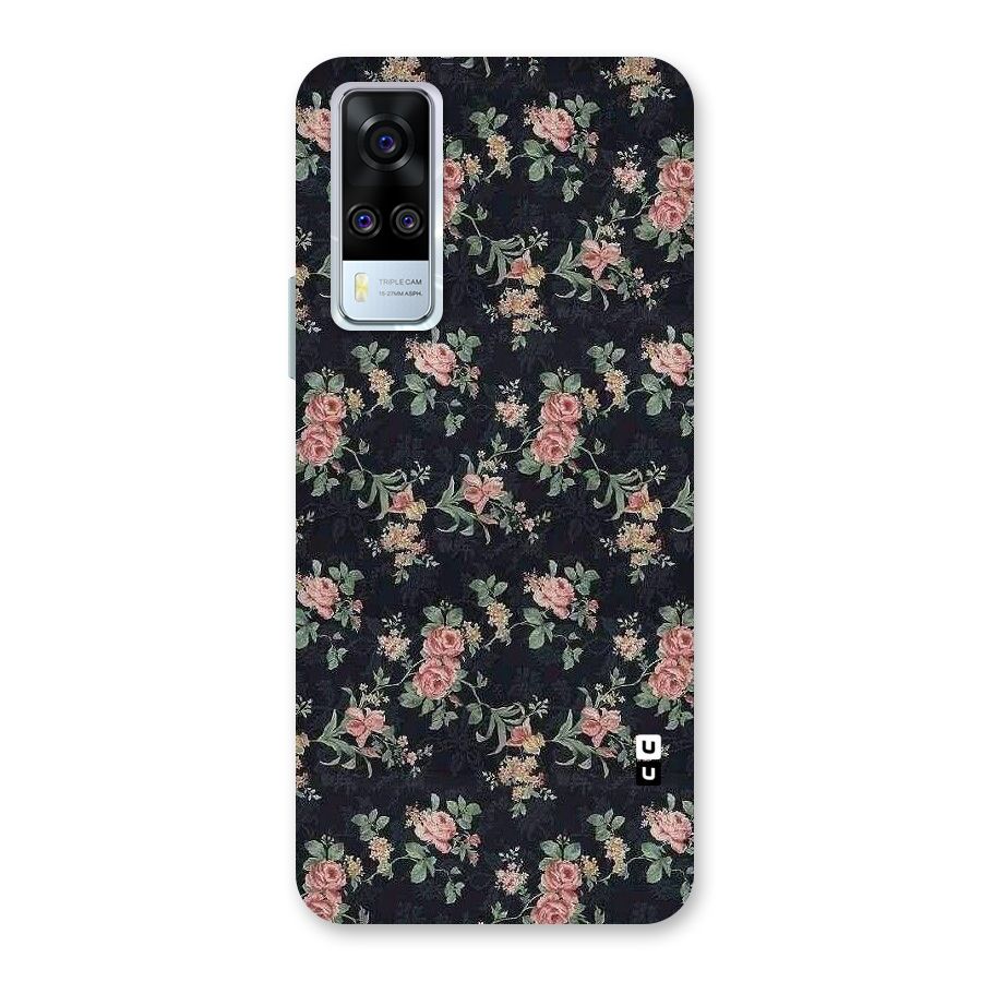 Bloom Black Back Case for Vivo Y31