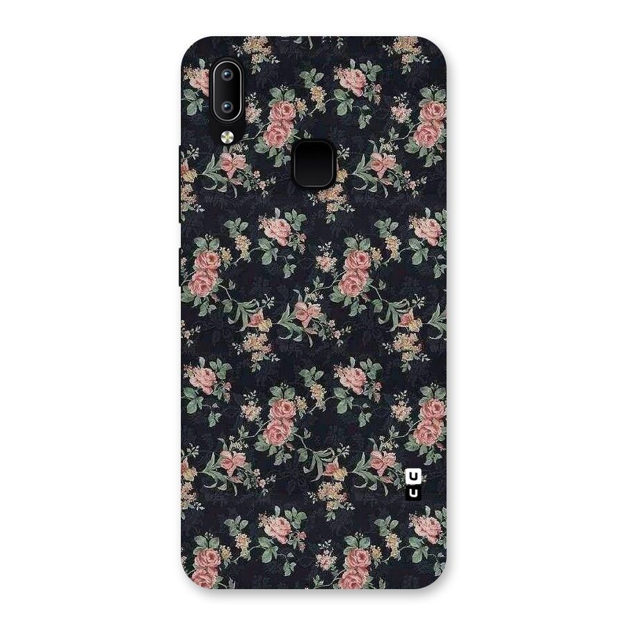 Bloom Black Back Case for Vivo Y93