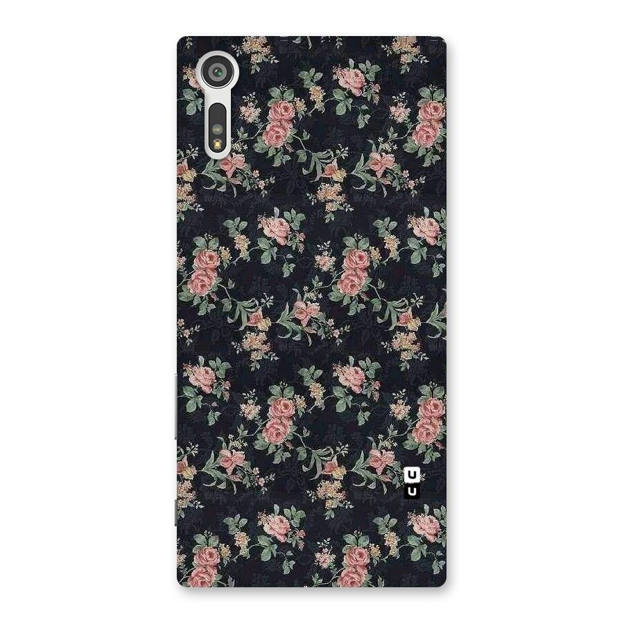 Bloom Black Back Case for Xperia XZ