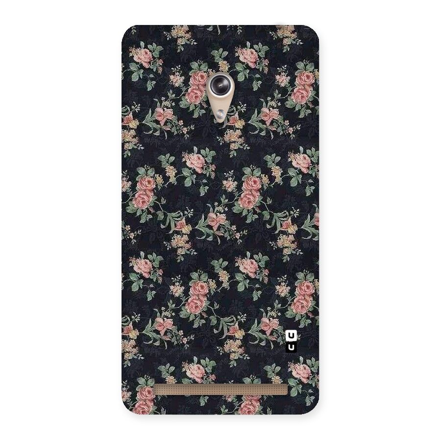 Bloom Black Back Case for Zenfone 6
