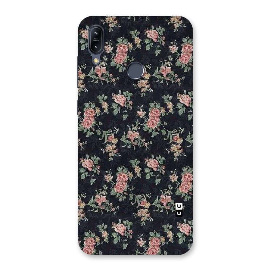 Bloom Black Back Case for Zenfone Max M2
