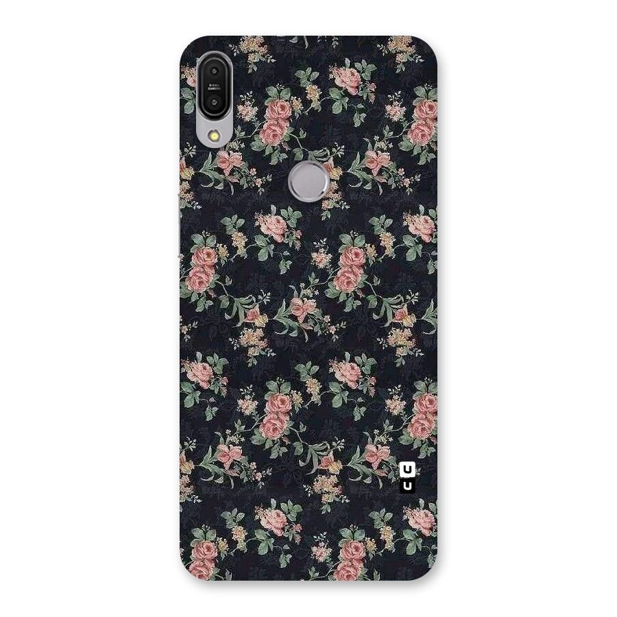 Bloom Black Back Case for Zenfone Max Pro M1