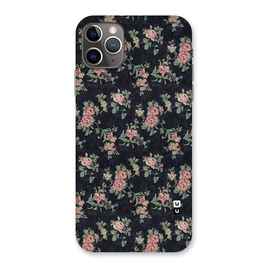Bloom Black Back Case for iPhone 11 Pro Max