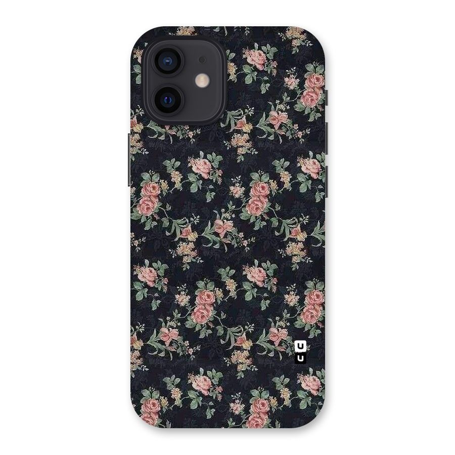 Bloom Black Back Case for iPhone 12