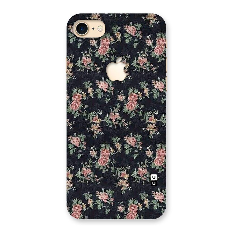 Bloom Black Back Case for iPhone 7 Apple Cut
