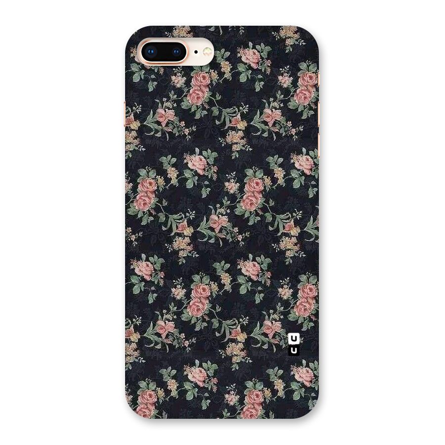 Bloom Black Back Case for iPhone 8 Plus