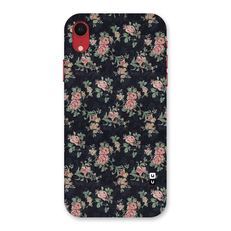 Bloom Black Back Case for iPhone XR