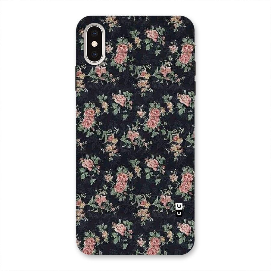 Bloom Black Back Case for iPhone XS Max