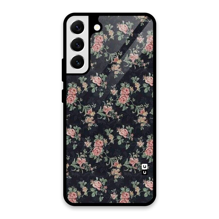 Bloom Black Glass Back Case for Galaxy S22 Plus 5G