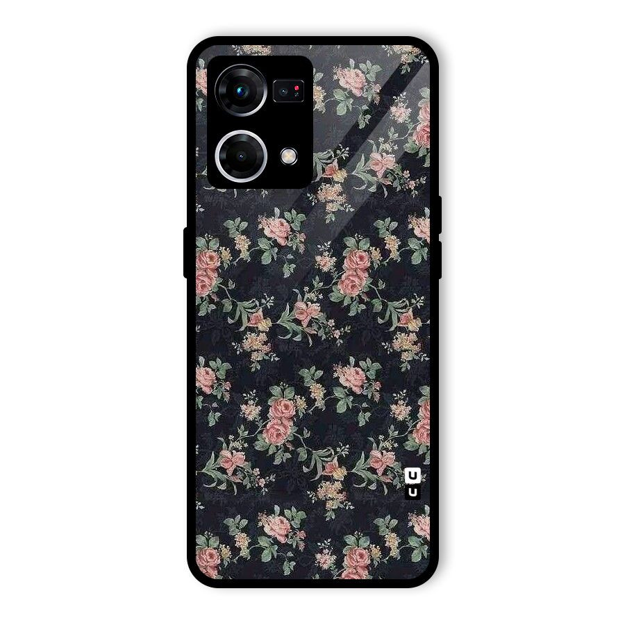 Bloom Black Glass Back Case for Oppo F21s Pro 4G