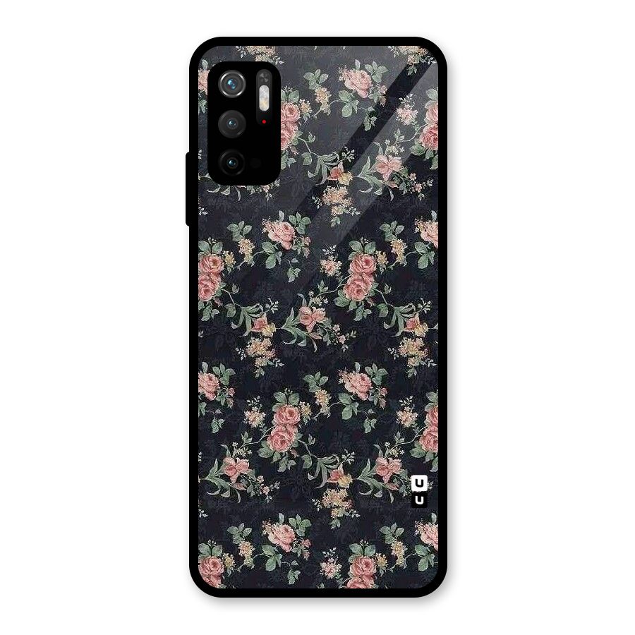 Bloom Black Glass Back Case for Poco M3 Pro 5G