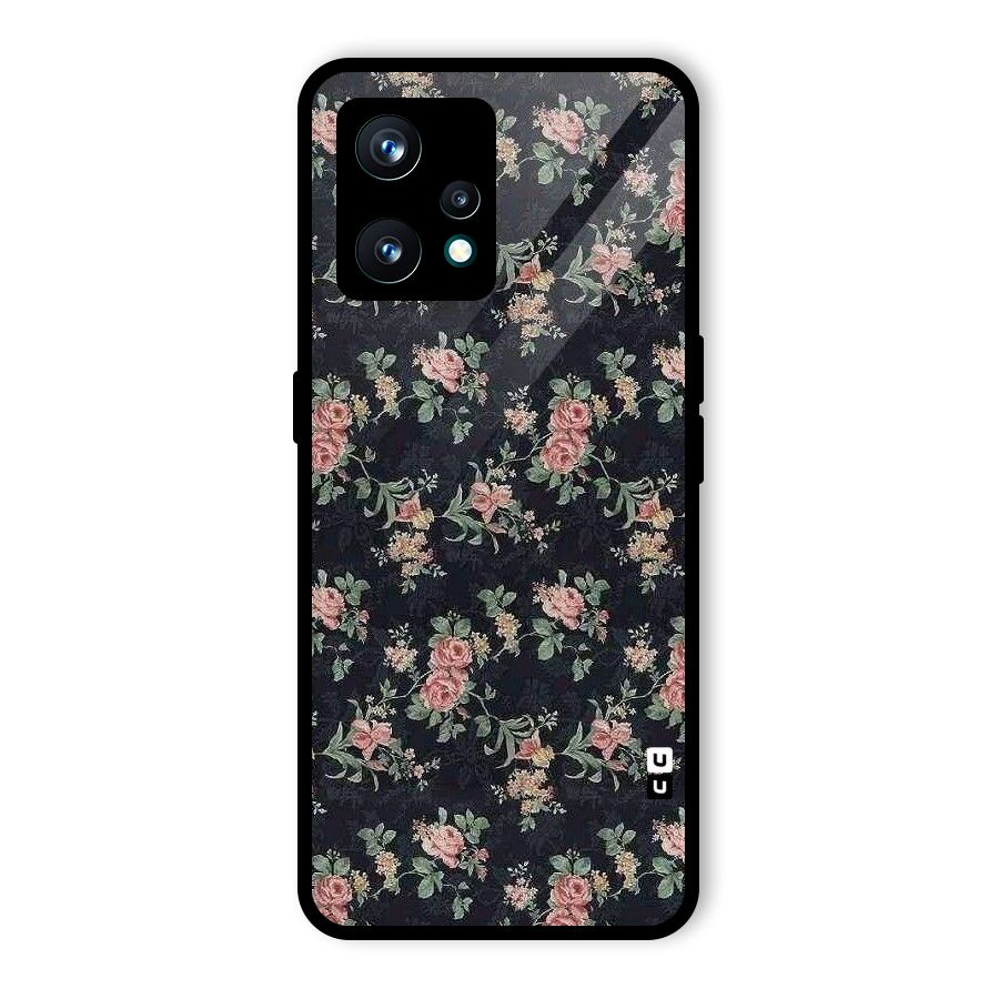 Bloom Black Glass Back Case for Realme 9 Pro Plus 5G