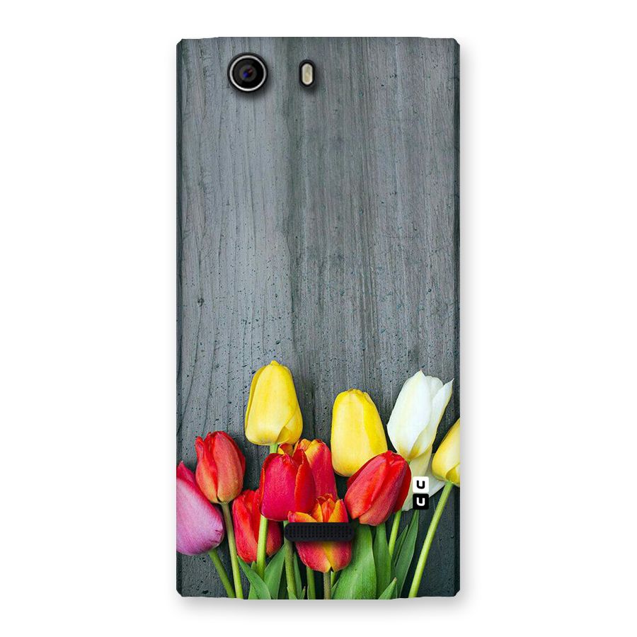 Bloom Grey Back Case for Canvas Nitro 2 E311