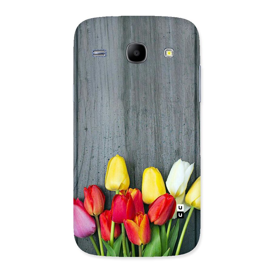 Bloom Grey Back Case for Galaxy Core