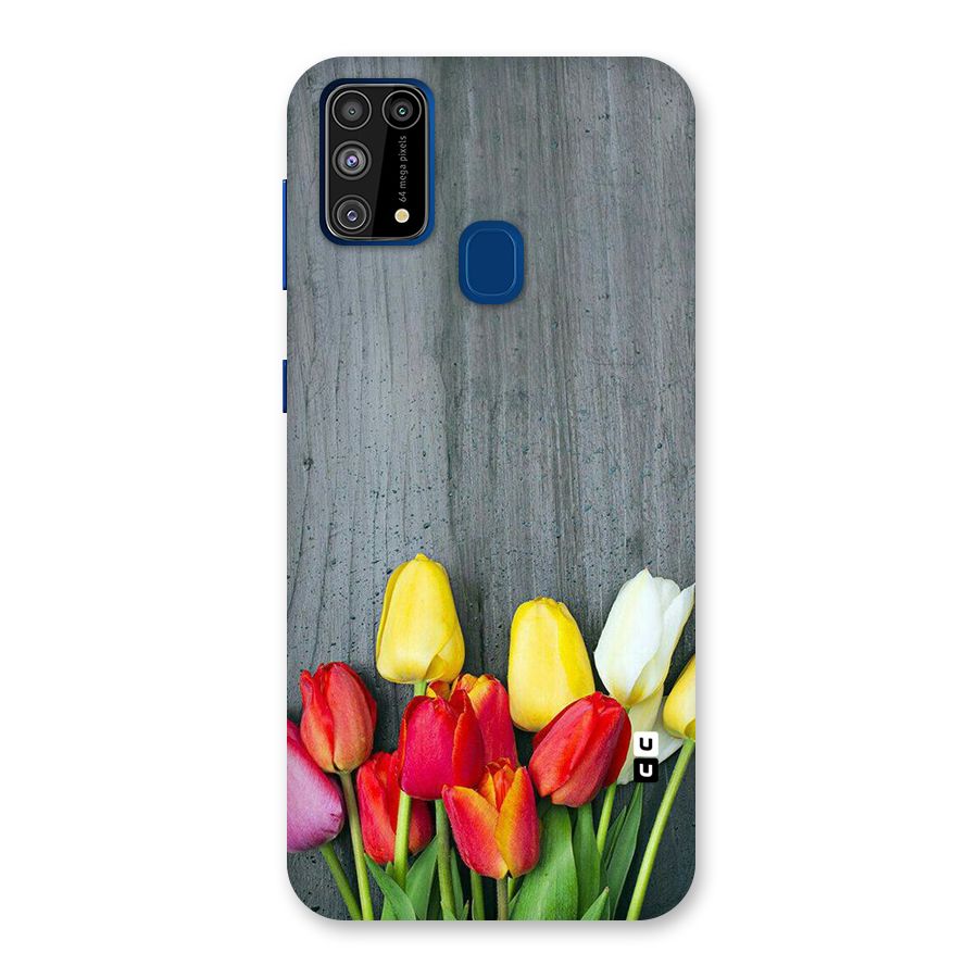 Bloom Grey Back Case for Galaxy F41