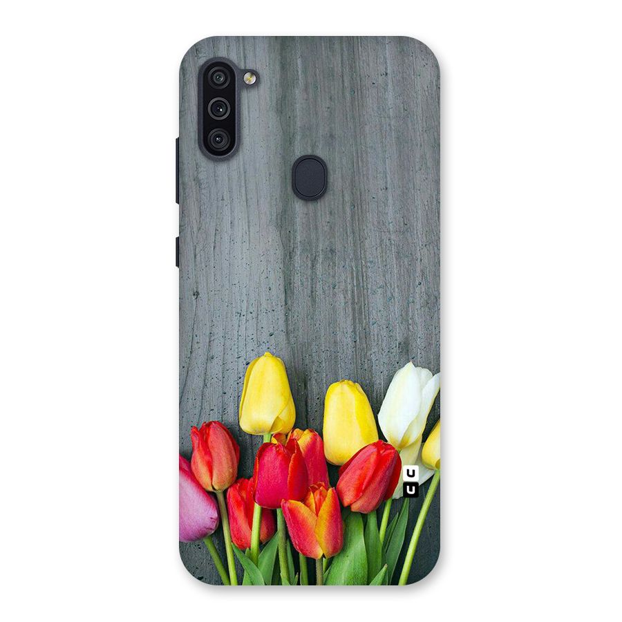 Bloom Grey Back Case for Galaxy M11