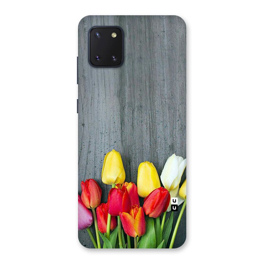 Bloom Grey Back Case for Galaxy Note 10 Lite