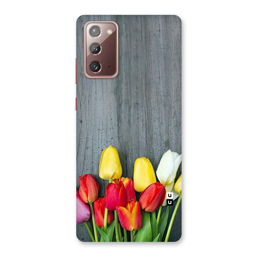 Bloom Grey Back Case for Galaxy Note 20