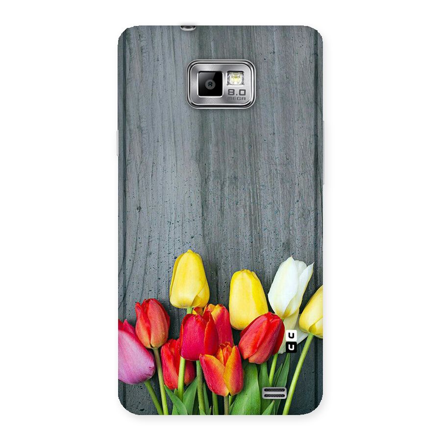 Bloom Grey Back Case for Galaxy S2