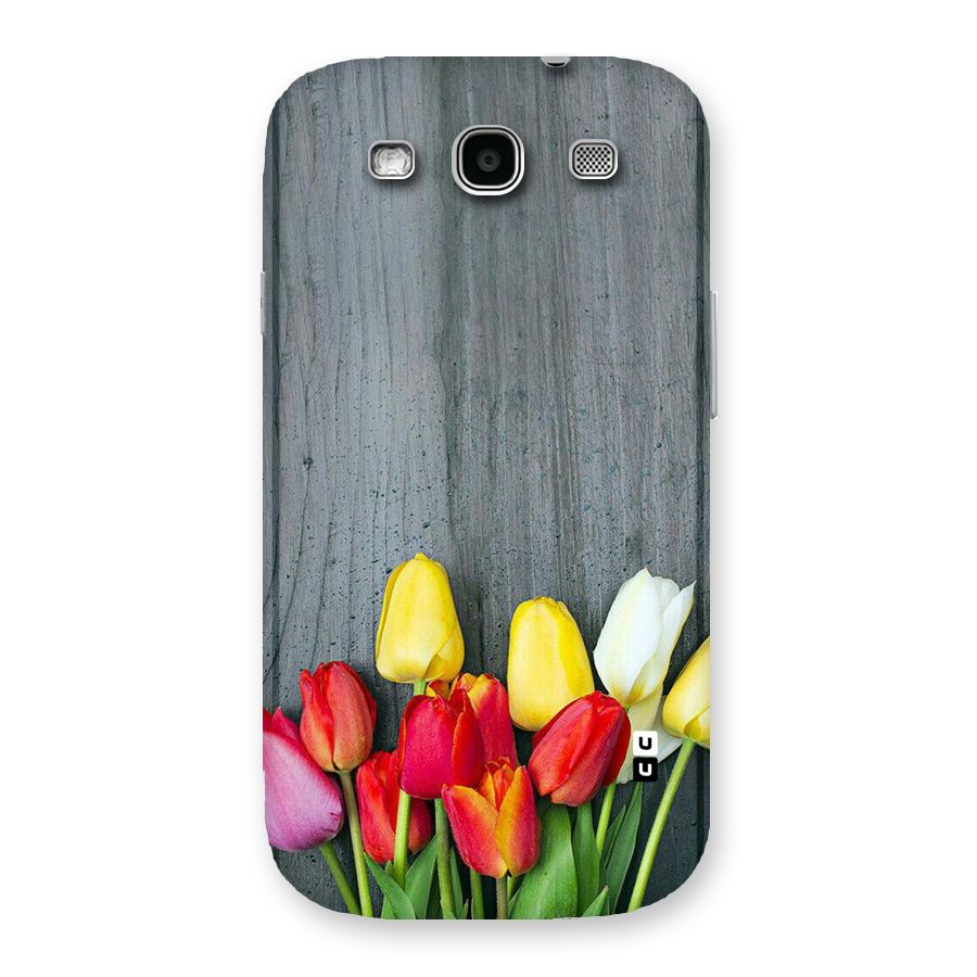 Bloom Grey Back Case for Galaxy S3