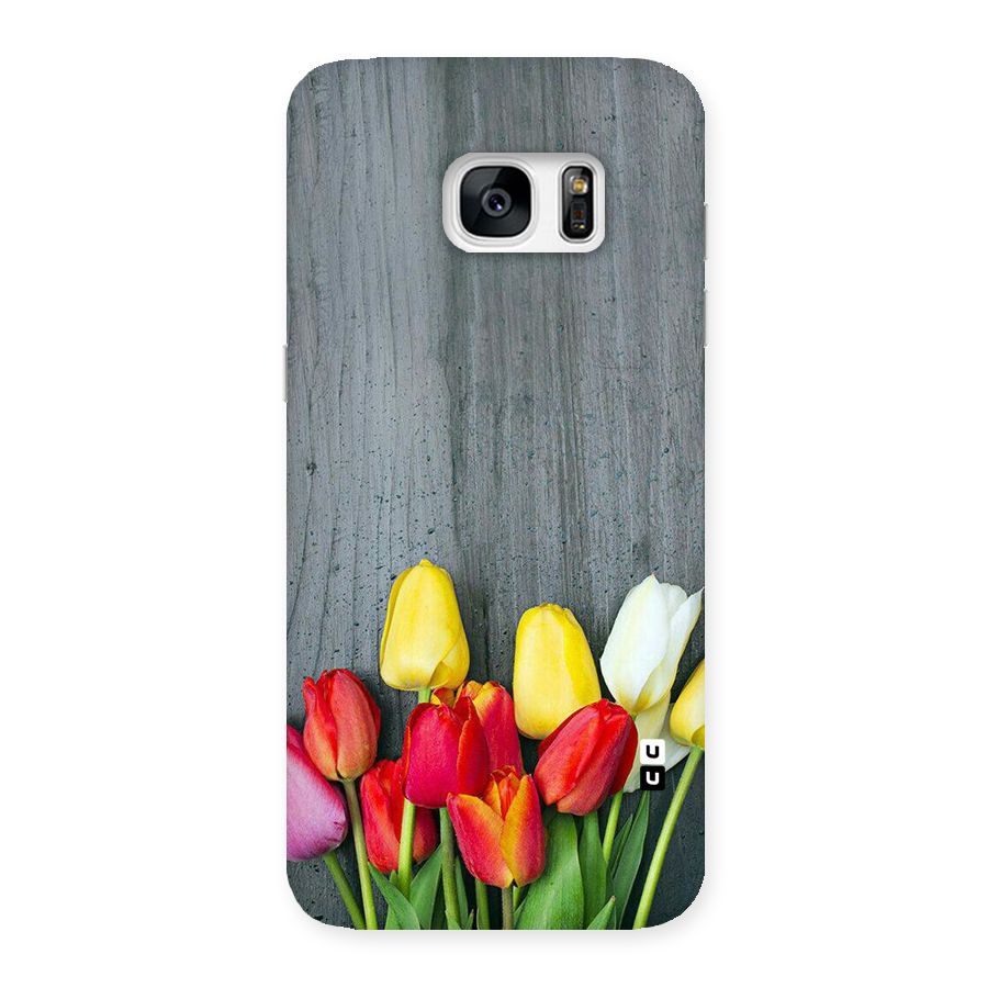 Bloom Grey Back Case for Galaxy S7 Edge