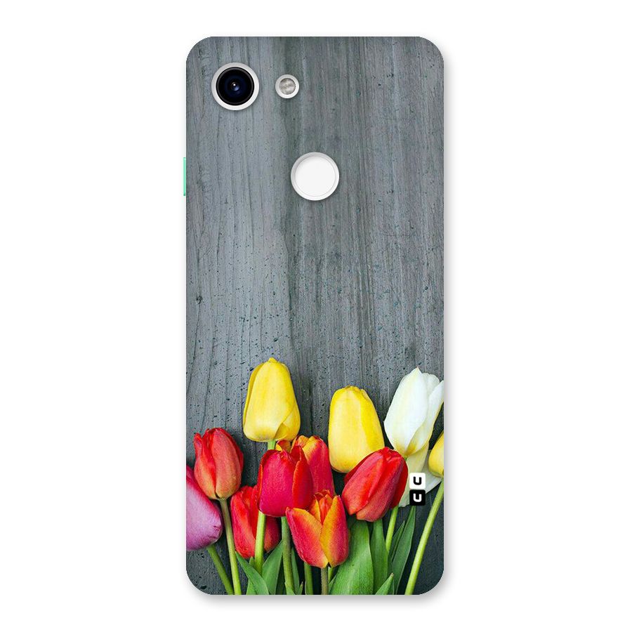 Bloom Grey Back Case for Google Pixel 3