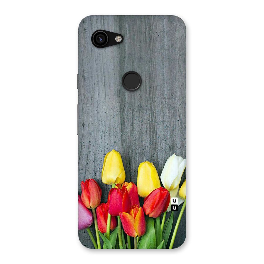 Bloom Grey Back Case for Google Pixel 3a