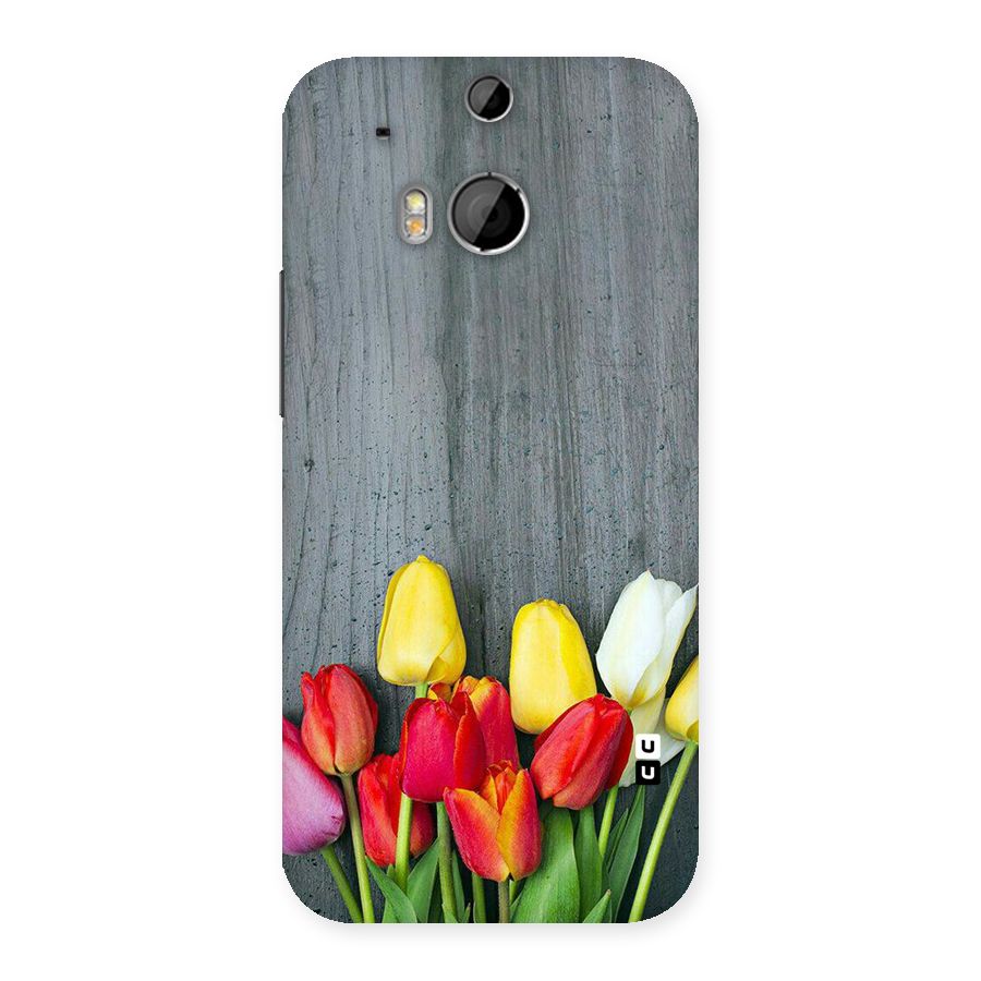 Bloom Grey Back Case for HTC One M8