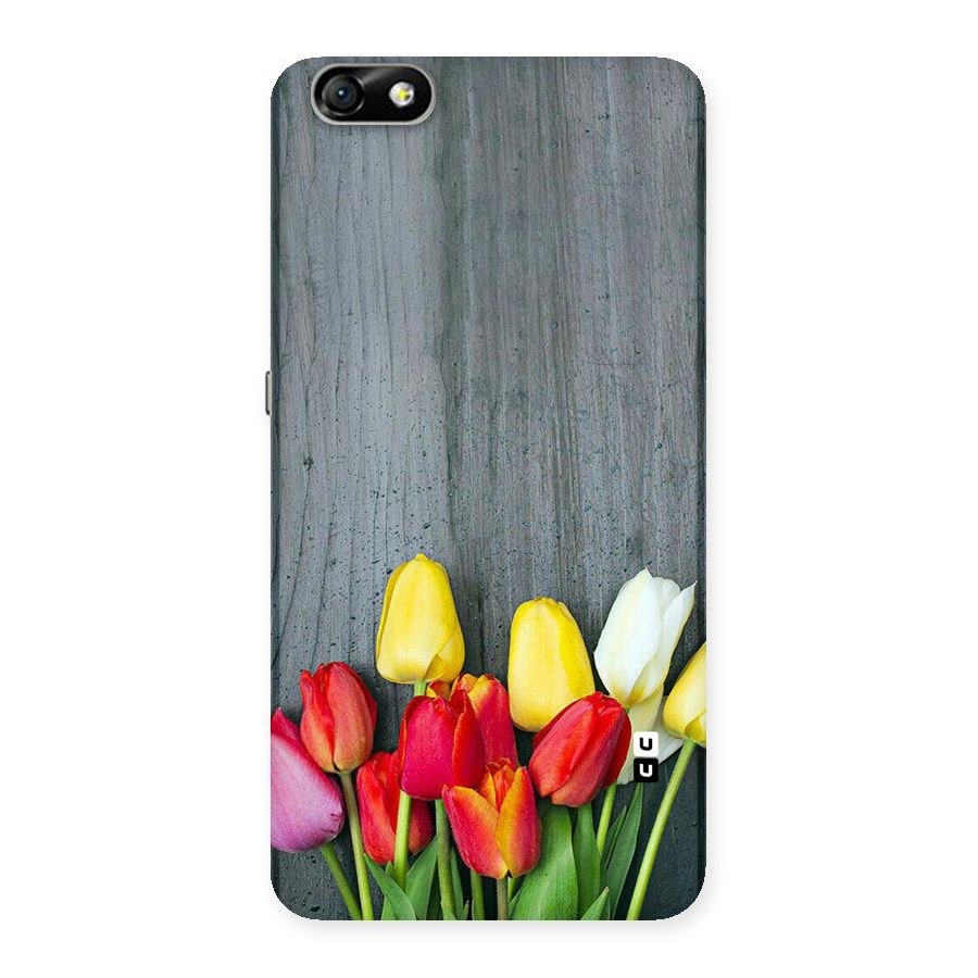 Bloom Grey Back Case for Honor 4X