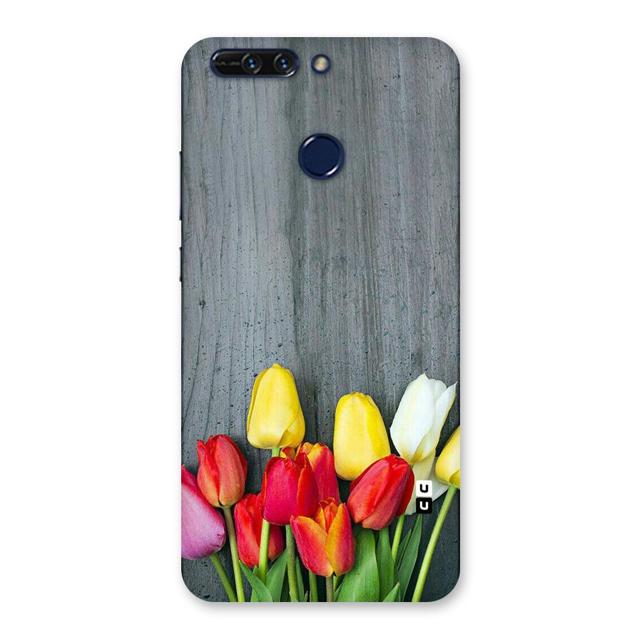 Bloom Grey Back Case for Honor 8 Pro