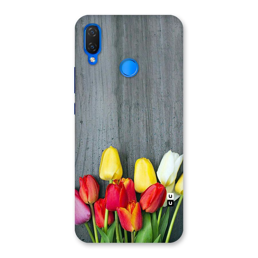 Bloom Grey Back Case for Huawei P Smart+