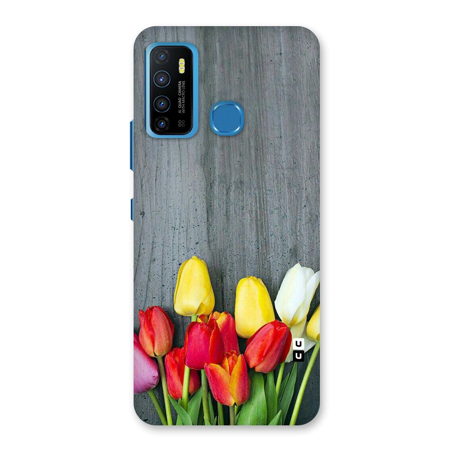 Bloom Grey Back Case for Infinix Hot 9