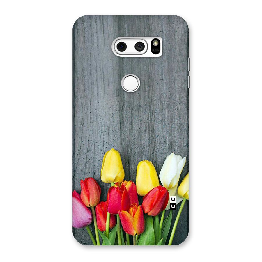 Bloom Grey Back Case for LG V30