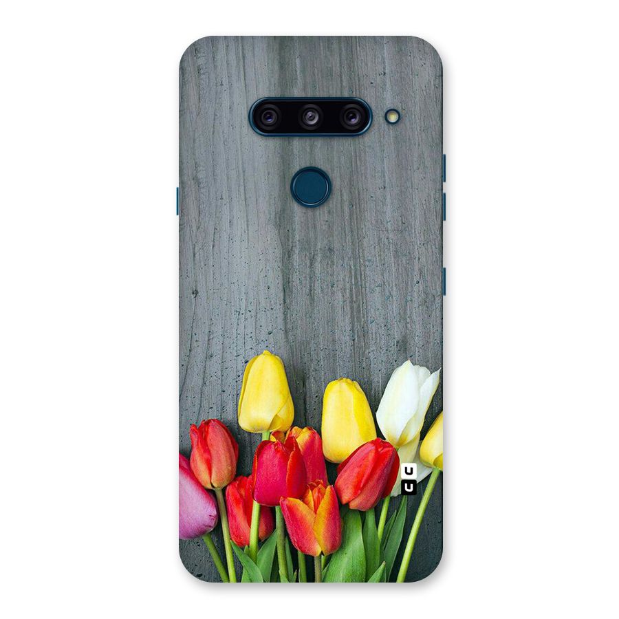 Bloom Grey Back Case for LG  V40 ThinQ