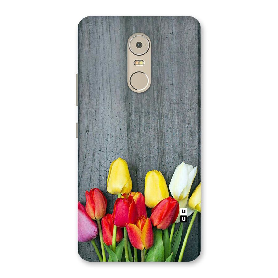 Bloom Grey Back Case for Lenovo K6 Note