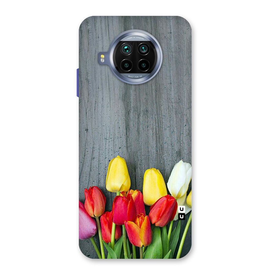 Bloom Grey Back Case for Mi 10i