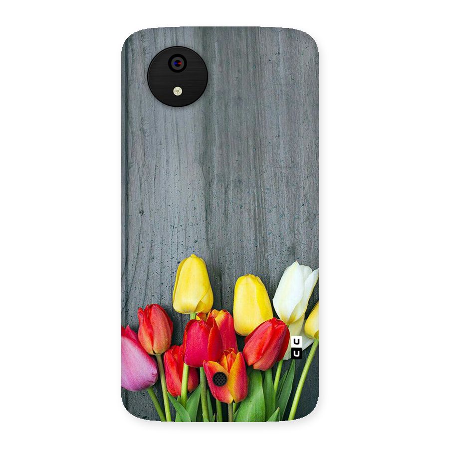 Bloom Grey Back Case for Micromax Canvas A1
