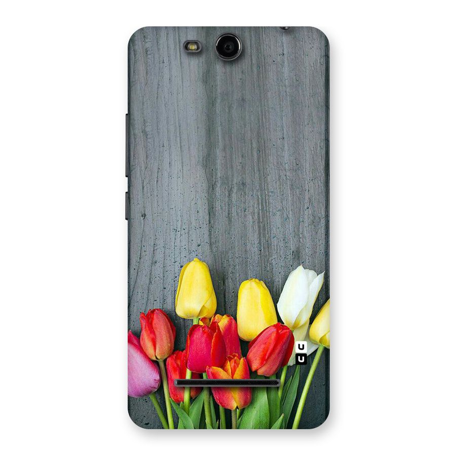 Bloom Grey Back Case for Micromax Canvas Juice 3 Q392