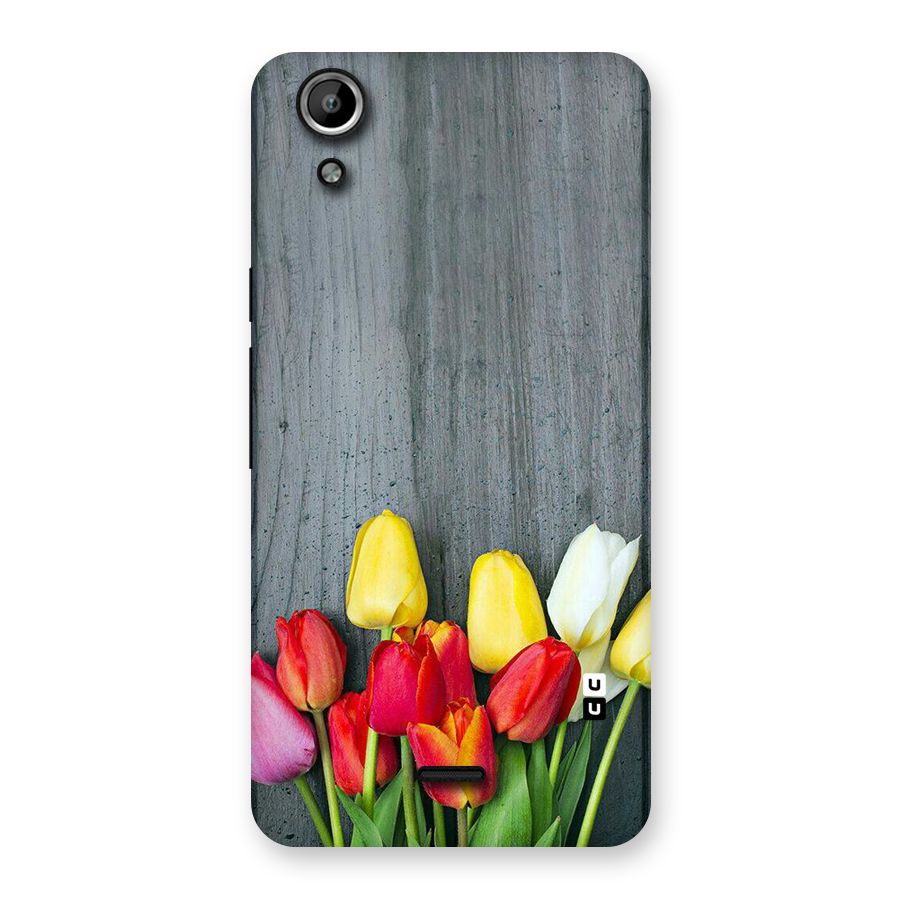 Bloom Grey Back Case for Micromax Canvas Selfie Lens Q345
