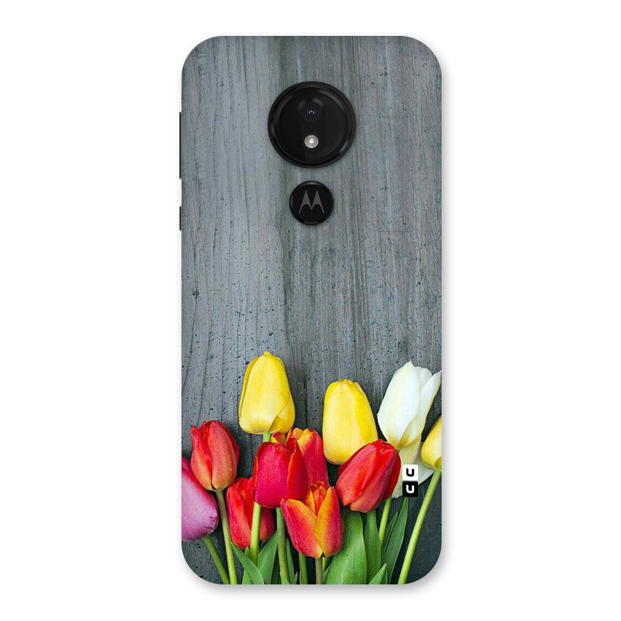 Bloom Grey Back Case for Moto G7 Power
