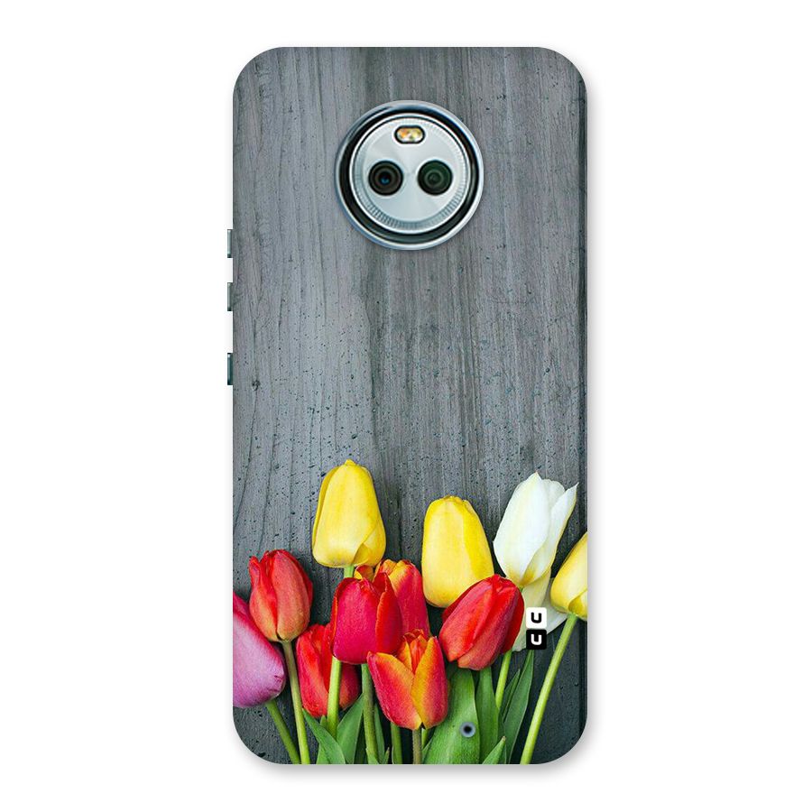 Bloom Grey Back Case for Moto X4