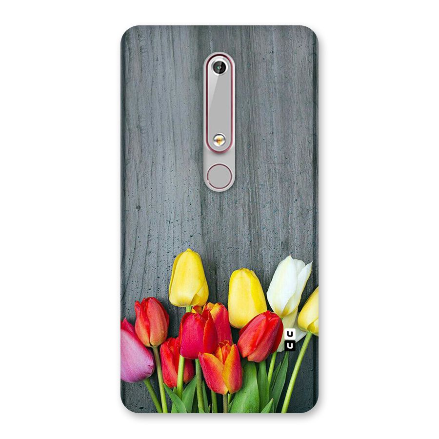 Bloom Grey Back Case for Nokia 6.1