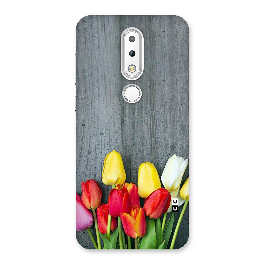 Bloom Grey Back Case for Nokia 6.1 Plus