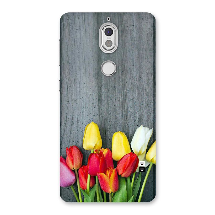 Bloom Grey Back Case for Nokia 7